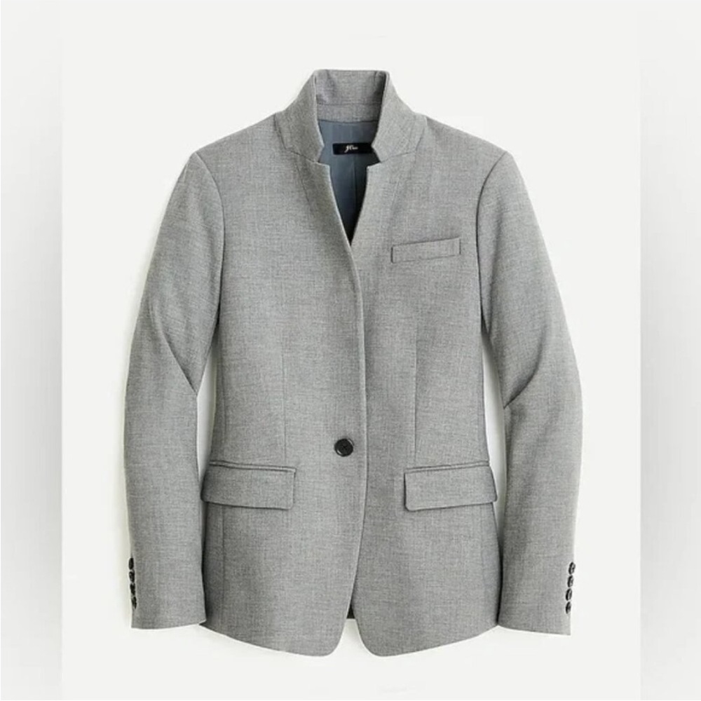 J. Crew Light Gray Suit Jacket
